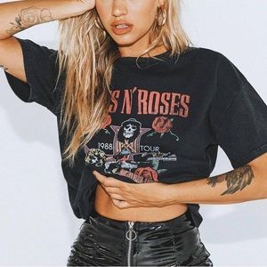 Princess Polly Guns ‘n Roses Band Tee S/M